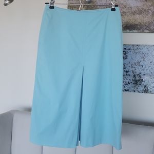 Beautifully Tailored light Canary Blue Skirt